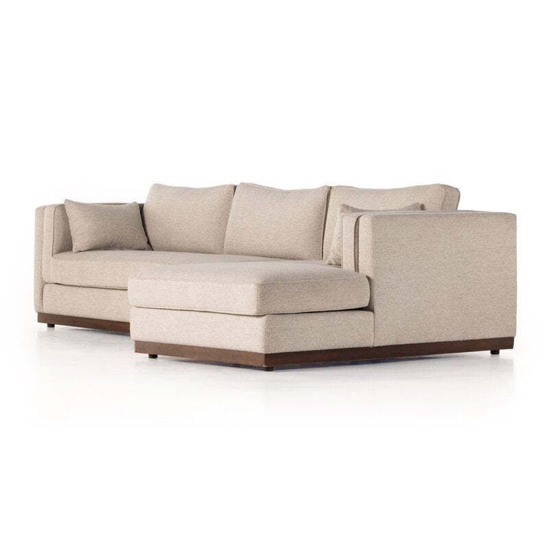 Lawrence 2-Piece Sectional W/ Chaise - Kings Fine Art & Decor