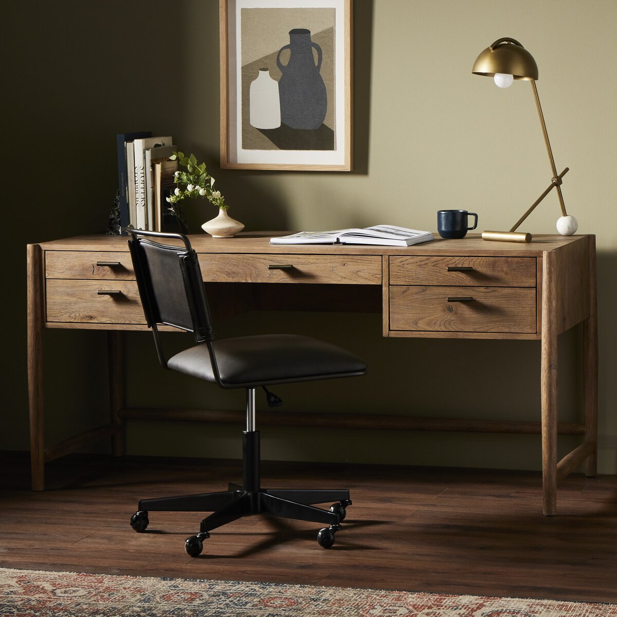 Glenview Desk - Kings Fine Art & Decor