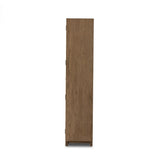 Millie Panel And Glass Door Double Cabinet - Kings Fine Art & Decor