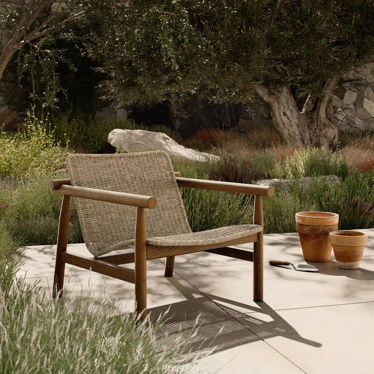 Dume Outdoor Chair - Kings Fine Art & Decor