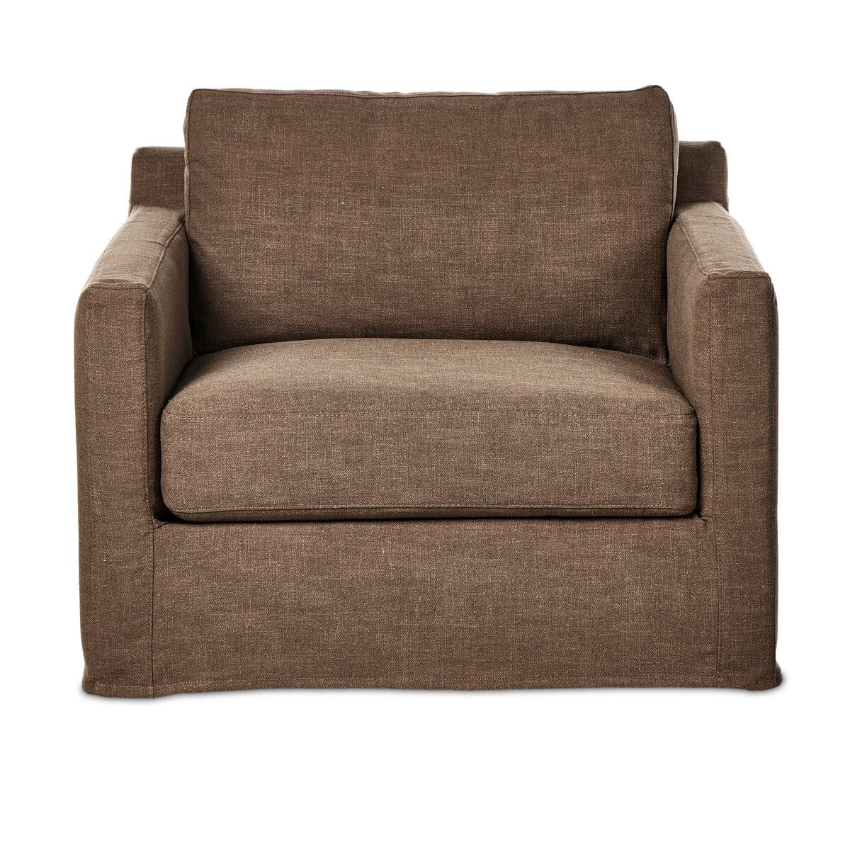 Hampton Slipcover Swivel Chair - Kings Fine Art & Decor