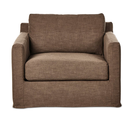 Hampton Slipcover Swivel Chair - Kings Fine Art & Decor