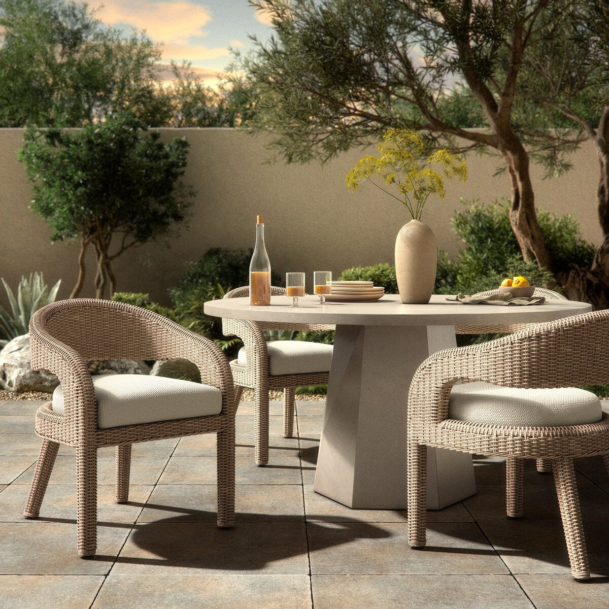 Hawkins Outdoor Dining Chair - Kings Fine Art & Decor