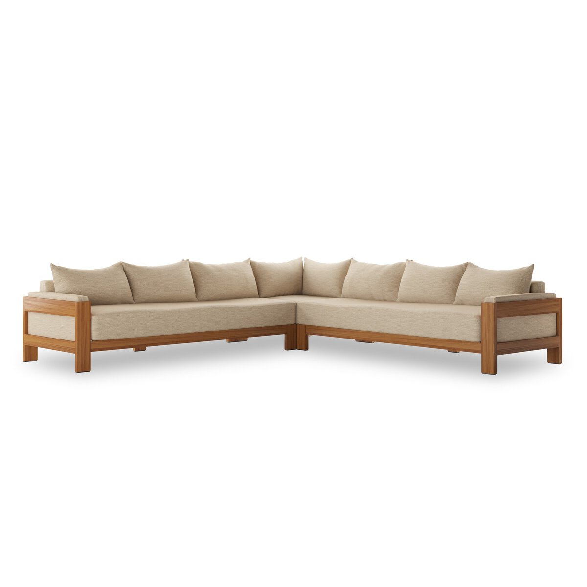 Chapman Outdoor 3pc Sectional - Kings Fine Art & Decor