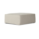 Delray Slipcover Ottoman - Kings Fine Art & Decor
