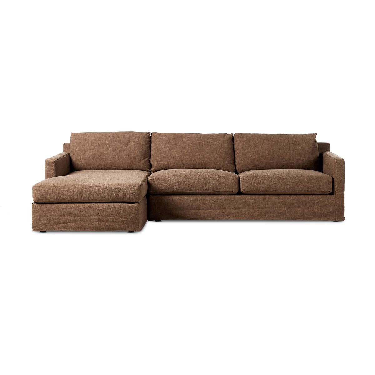Hampton 2-Piece Slipcover Sectional - Kings Fine Art & Decor