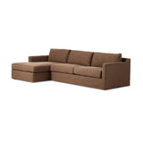 Hampton 2-Piece Slipcover Sectional - Kings Fine Art & Decor