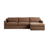Hampton 2-Piece Slipcover Sectional - Kings Fine Art & Decor