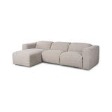 Radley Power Recliner 3-Piece Sectional W/ Chaise - Kings Fine Art & Decor