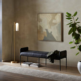 Brickel Backless Bench - Kings Fine Art & Decor