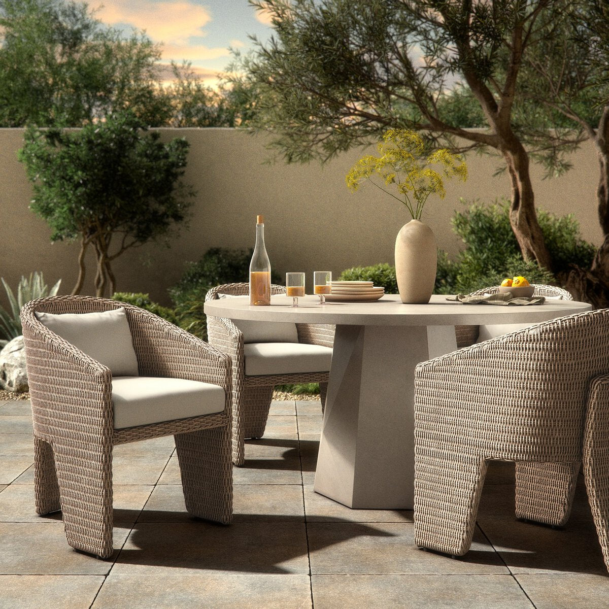 Fae Outdoor Dining Chair - Kings Fine Art & Decor