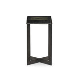Lennie Cast Glass End Table - Kings Fine Art & Decor