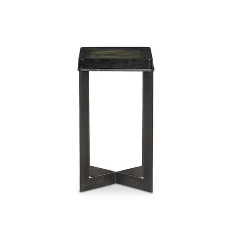 Lennie Cast Glass End Table - Kings Fine Art & Decor