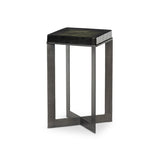 Lennie Cast Glass End Table - Kings Fine Art & Decor