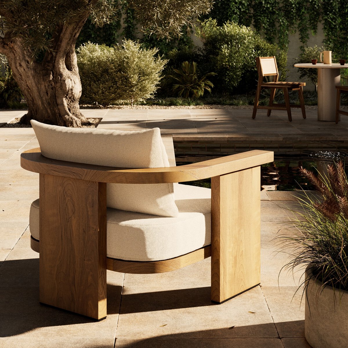 Tahana Outdoor Chair - Kings Fine Art & Decor