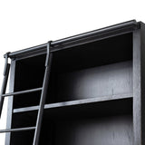 Admont Double Bookcase With Ladder - Kings Fine Art & Decor