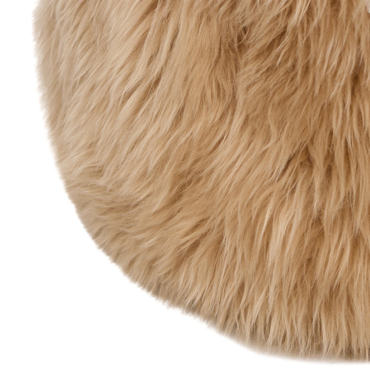 Lalo Lambskin Pouf - Kings Fine Art & Decor