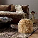 Lalo Lambskin Pouf - Kings Fine Art & Decor