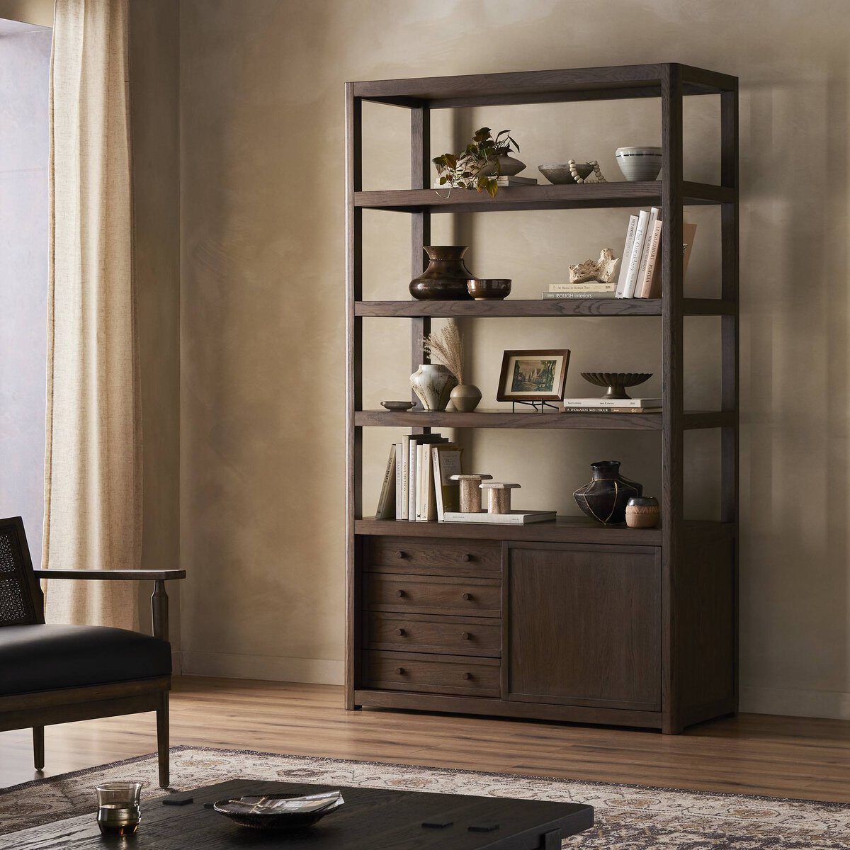 Miko Bookcase - Kings Fine Art & Decor