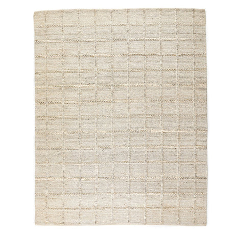 Grid Jute Rug - Kings Fine Art & Decor