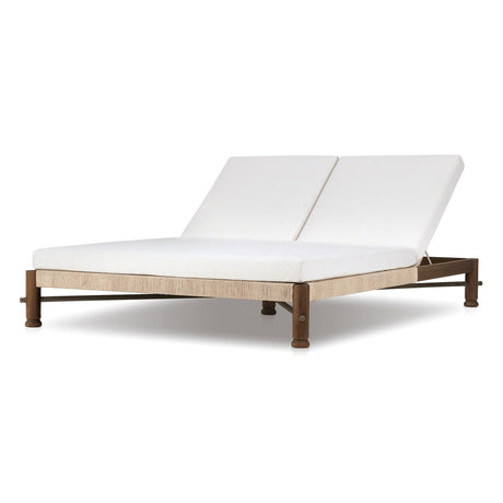Finnegan Outdoor Double Chaise - Kings Fine Art & Decor