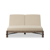 Finnegan Outdoor Double Chaise - Kings Fine Art & Decor