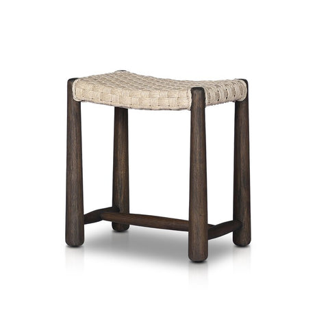 Savio Outdoor Accent Stool - Kings Fine Art & Decor
