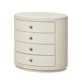 Amelia Oval Nightstand - Kings Fine Art & Decor