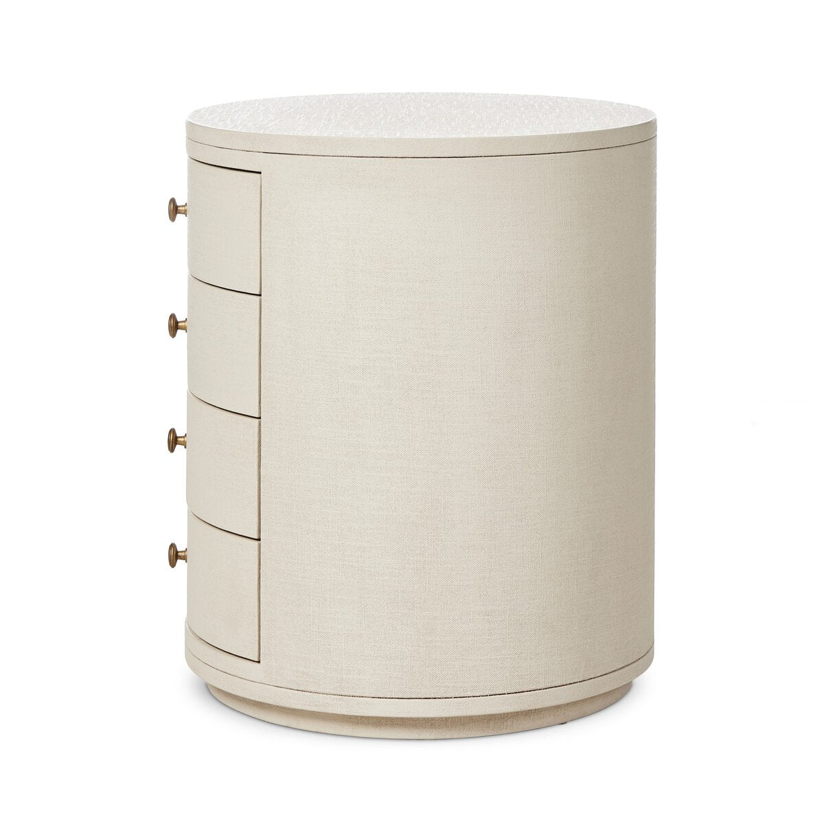 Amelia Oval Nightstand - Kings Fine Art & Decor
