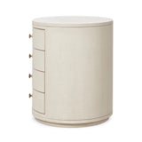 Amelia Oval Nightstand - Kings Fine Art & Decor