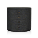 Amelia Oval Nightstand - Kings Fine Art & Decor