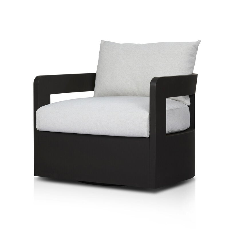 Jackson Outdoor Metal Swivel Chair - Kings Fine Art & Decor