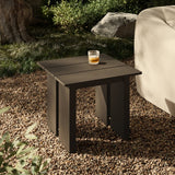Chapman Outdoor Metal End Table - Kings Fine Art & Decor