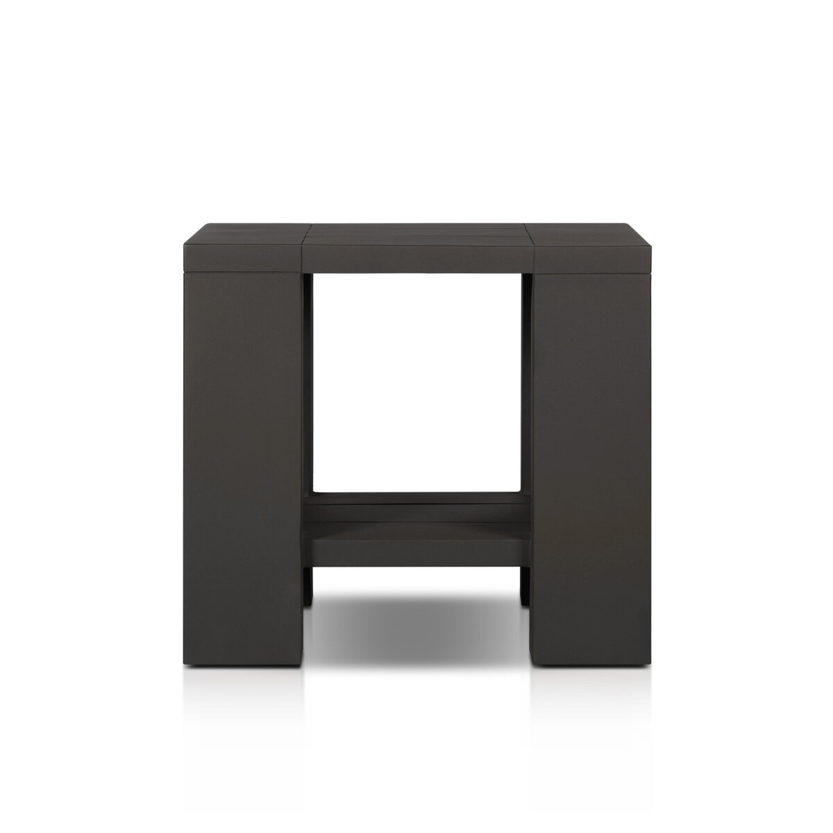 Roca Outdoor Metal End Table - Kings Fine Art & Decor