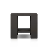 Roca Outdoor Metal End Table - Kings Fine Art & Decor