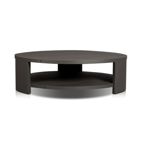 Roca Outdoor Round Metal Coffee Table - Kings Fine Art & Decor