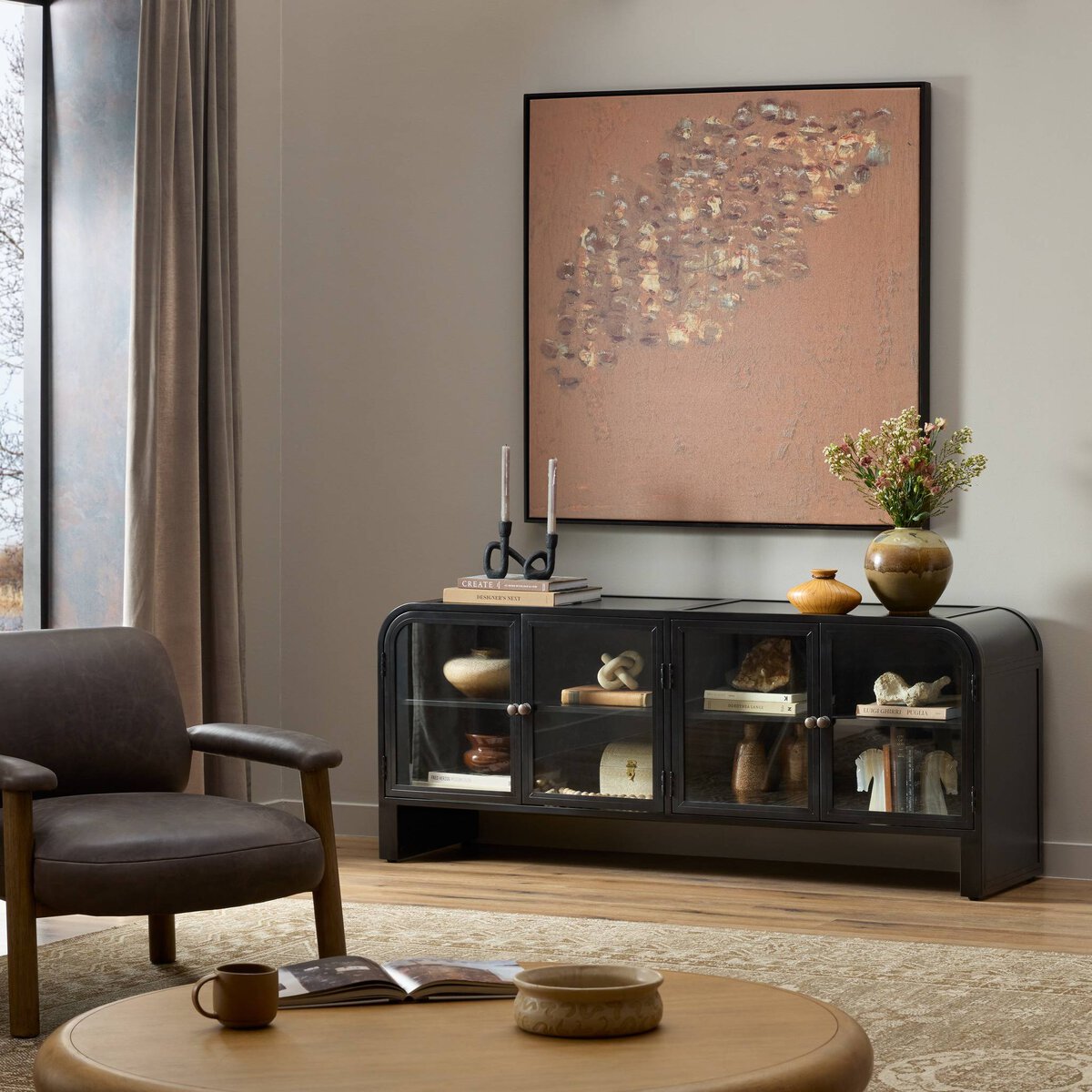 Breya Media Console - Kings Fine Art & Decor