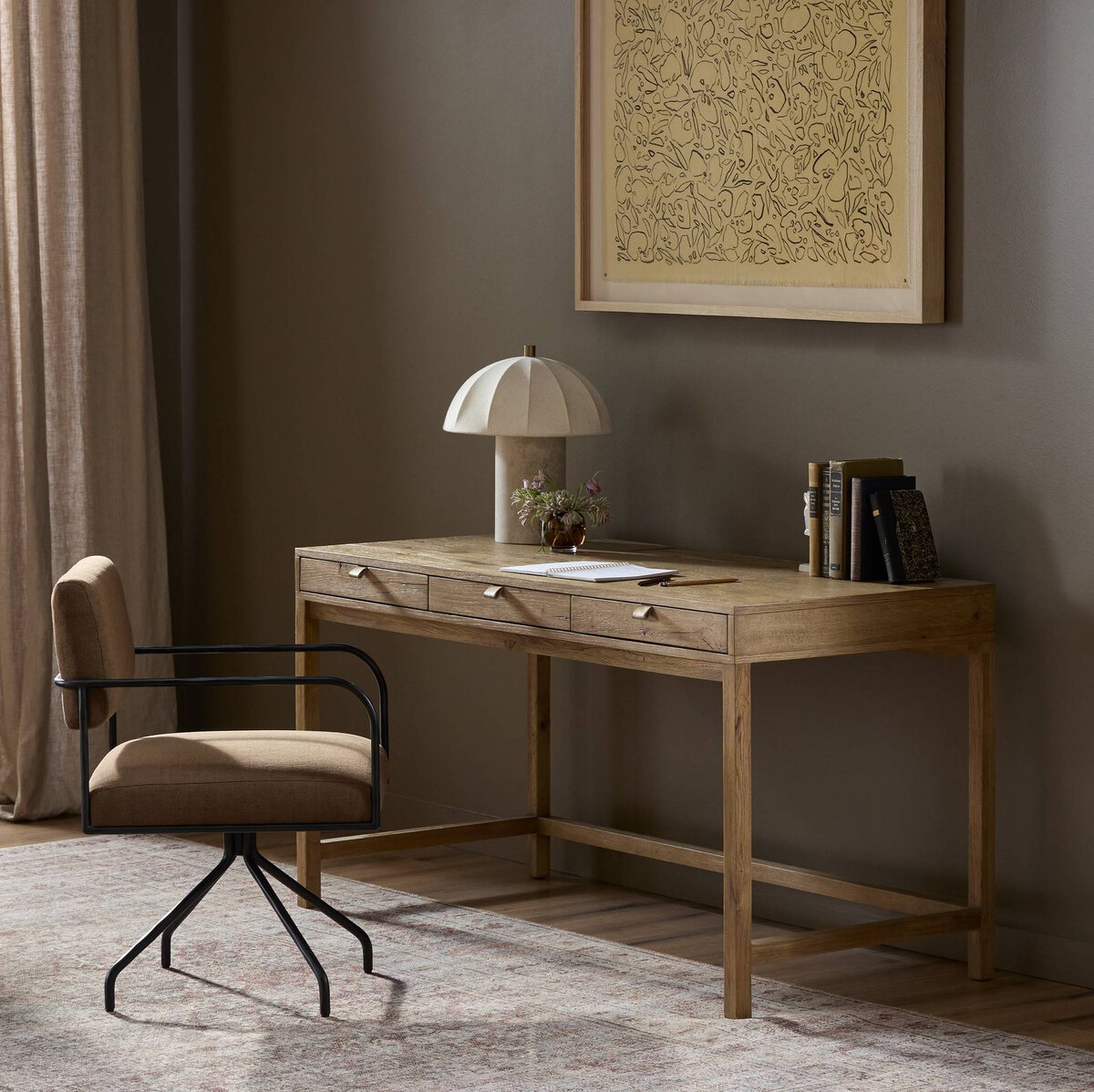 Tula Writing Desk - Kings Fine Art & Decor