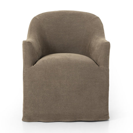 Cove Dining Chair With Casters - Kings Fine Art & Decor