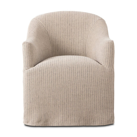 Cove Dining Chair With Casters - Kings Fine Art & Decor