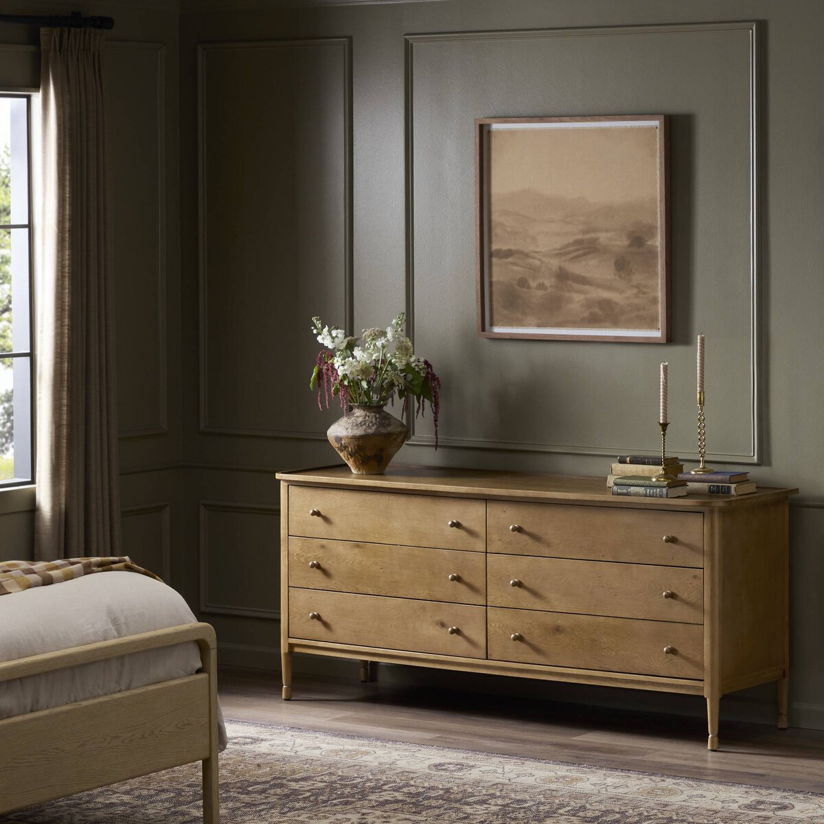 Franny 6 Drawer Dresser - Kings Fine Art & Decor