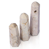 Travertine Obelisk Set - Kings Fine Art & Decor
