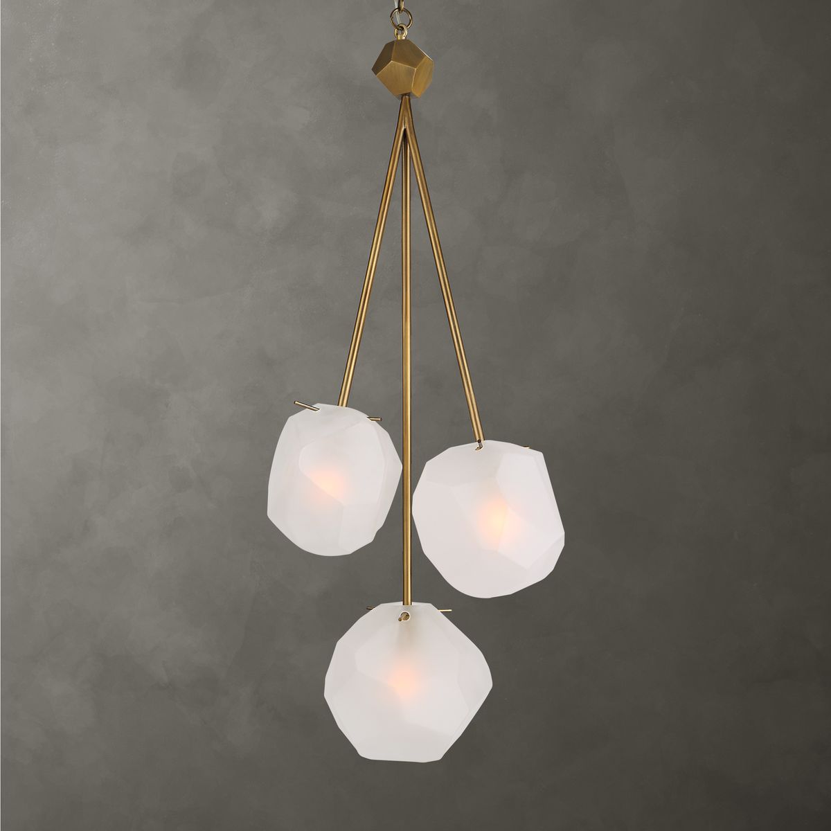 Geodesic, 3 Lt Pendant - Kings Fine Art & Decor