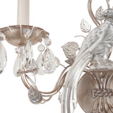 Crystal Bird Sconce - Left