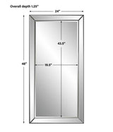 Lytton Mirror, Black