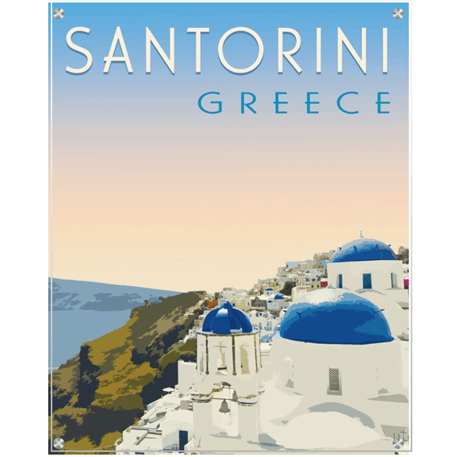 Santorini Dreamscape View