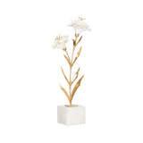 Carnation on Alabaster Stand