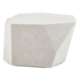 Parra Outdoor Coffee Table, Limestone
