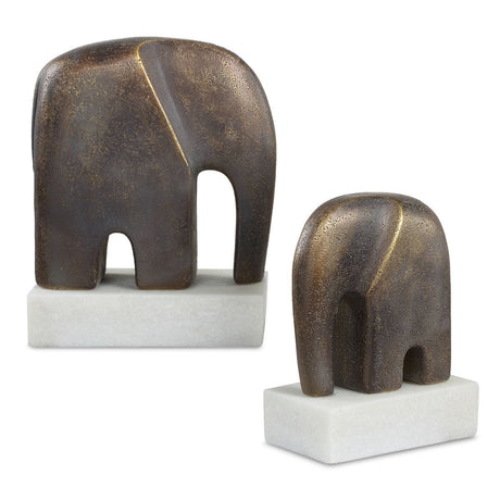 Timeless Tusk Sculptures, S/2 - Kings Fine Art & Decor