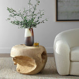 Sola Side Table, Bleached